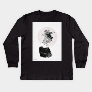 Abstract thoughts Kids Long Sleeve T-Shirt